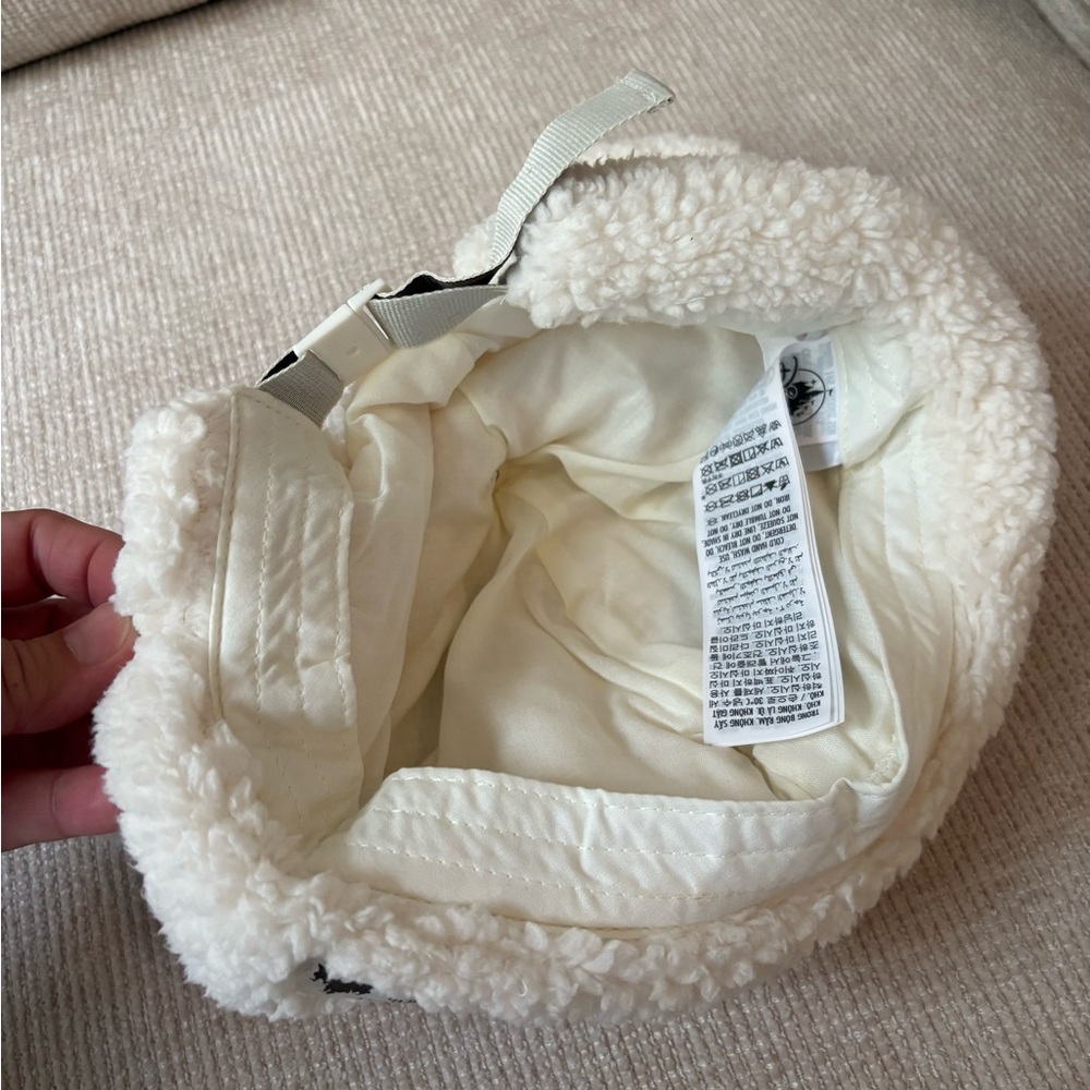 Walt Disney World Parks Cream Fuzzy Mickey Ear Hat - Picture 3 of 4